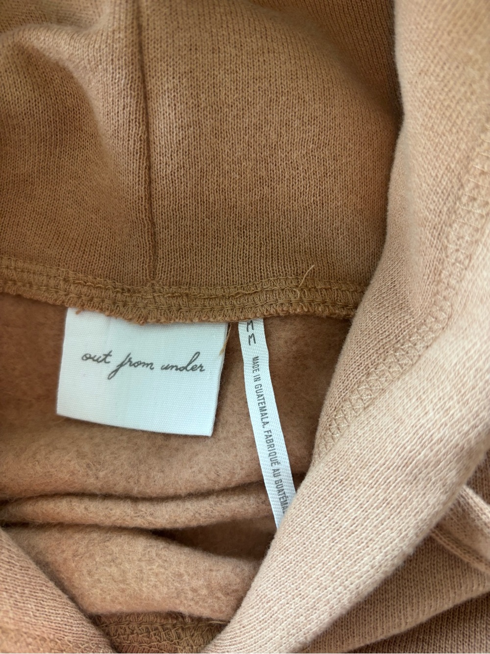 Urban Outfitters Out From Under Try Me Bubble Hoodie Sweatshirt Size Medium NWOT - Picture 5 of 6